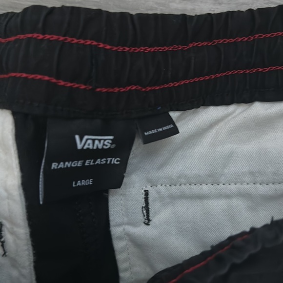 New without tags! Black vans kids shorts with “range” elastic waist - Picture 2 of 4
